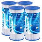 Filtro de água ICEPURE 10x4,5" 20 mícrons para GE, Culligan
