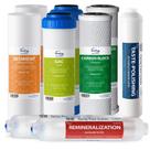 Filtro de água iSpring F9K com certificação NSF de 1 ano para RO de 6 estágios