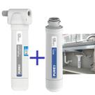Filtro de água P/ baixo Da Pia + 1Refil Reserva Remove Cloro