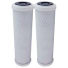 Filtro de água, pacote com 2 unidades Flow-Pur 8 Carbon Block WCBCS-975-RV