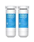 Filtro de água para geladeira AQUA CREST XWF Replacement (pacote com 2 unidades)