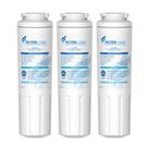 Filtro de água para geladeira Filterlogic UKF8001 Pacote de 3