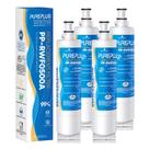 Filtro de água para geladeira PUREPLUS 4396508 de substituição, pacote com 4