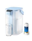 Filtro de água Pitcher Waterdrop Electric de 15 xícaras azul claro