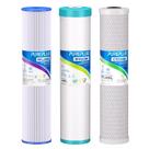 Filtro de água PUREPLUS 4,5"x20" Kit de 5 mícrons de 3 estágios