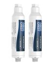 Filtro de água RV AQUA CREST RV Inline com certificação NSF, pacote com 2