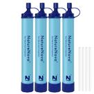 Filtro de água Straw NatureNova Personal Outdoor (pacote com 4)