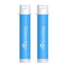 Filtro de água Straw Waterdrop Water Purifier, pacote com 2