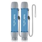 Filtro de água Straw Yuclet for Drinking Survival, pacote com 2
