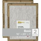 Filtro de ar 3M FPL07-2PK-24 25x51x3 cm de tela plana, pacote com 2