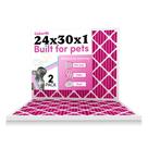 Filtro de ar Colorfil 24x30x1 MERV 8 Pet Odor, pacote com 2 Filtro de ar Colorfil 24x30x1 MERV 8 Pet Odor, pacote com 2