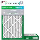 Filtro de ar: compre 16x25x2 39x62x4,5 cm MERV 8, pacote com 2