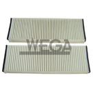 Filtro de ar condicionado Audi A6, R8, RS3, RS6, S3 e S6 - AKX1111 Filtro de ar condicionado Audi A6, R8, RS3, RS6, S3 e S6 - AKX1111