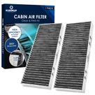 Filtro de Ar de Cabine KURIMUP Premium com Carvão Ativado para Nissan