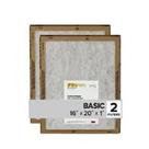 Filtro de ar de panela plana 3M FPL00-2PK-24 16x20x1, pacote 24