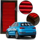 Filtro de Ar Esportivo Audi Q3 2.0 Tfsi Turbo ano 2012 A 2018 Inbox Remap Ambiente Ambition SUV Attraction S Tronic Quattro Remap Stage Chip Potencia