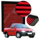 Filtro de Ar Esportivo Chevrolet Corsa Pick Up motor 1.6 8v Ano 1995 a 2006 GM PICK-UP MPFI EFI Lavável reutilizável Potencia Economia