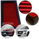 Filtro de Ar Esportivo Gm Chevrolet Onix Tracker Nova Montana motor 1.0 1.2 Turbo ano 2020 2021 2022 2023 lavável reutilizável potencia inbox remap