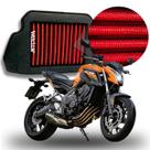 Filtro De Ar Esportivo Honda CB650F ano Ano 2014 a 2019 Naked Cilindradas Potencia Reutilizável