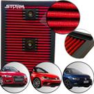 Filtro de Ar Esportivo Inbox Vw e Audi motor 1.4 TSI TFSI Turbo A1 A3 Q3 Golf Jetta Polo Gts Virtus tiguan Stage potencia Lavável reutilizável