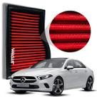 Filtro de Ar Esportivo Mercedes Bens A200 Sedan Motor 1.3 Turbo Lavavel Reutilizável Potencia Filtro de Ar Esportivo Mercedes Bens A200 Sedan Motor 1.3 Turbo Lavavel Reutilizável Potencia