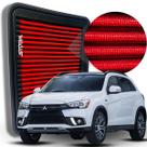 Filtro de Ar Esportivo Mitsubishi ASX Motor 2.0 16v Ano 2017 a 2021 Potencia Lavavel Reutilizável 2018 2019 2020