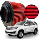 Filtro de Ar Esportivo Toyota Hilux Sw4 Motor 3.0 2005 A 2015 Lavável Reutilizável Potencia Srv 7l 4x4 Sr Diesel Manual Automatico