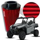 Filtro de Ar Esportivo UTV Polaris General 1000 Ano 2016 a 2019 Potencia Lavável Reutilizável Novo