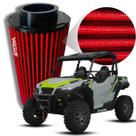 Filtro de Ar Esportivo UTV Polaris General XP 1000 ano 2020 a 2022 Potencia Lavável Reutilizável Novo