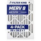 Filtro de Ar Filter King MERV 8 74x100x2 cm - Kit com 4 Unidades Filtro de Ar Filter King MERV 8 74x100x2 cm - Kit com 4 Unidades