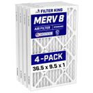 Filtro de ar Filter King MERV 8 93 x 24 x 2 cm - 4 unidades