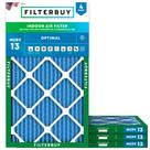 Filtro de ar Filterbuy 59x90x2 cm MERV 13 Electrostatic 4-Pack