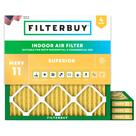 Filtro de ar Filterbuy MERV 11 Allergen Defense 22x22x1 (pacote com 4)