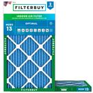 Filtro de ar Filterbuy MERV 13 24x36x1 (pacote com 2) Optimal Defense