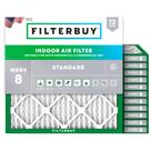Filtro de ar Filterbuy MERV 8 14x14x1 (pacote com 12) Dust Defense Filtro de ar Filterbuy MERV 8 14x14x1 (pacote com 12) Dust Defense
