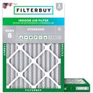 Filtro de ar Filterbuy MERV 8 Dust Defense 30x36x2 (pacote com 2)