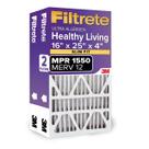 Filtro de ar Filtrete 16x25x4 (SlimFit) MPR 1550 DP, pacote com 2
