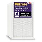 Filtro de Ar Filtrete 35x63x2,5 cm MERV 12 MPR 1500 Kit com 4