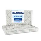 Filtro de ar Handua MERV 11 16x25x1 para forno AC 4 Pack