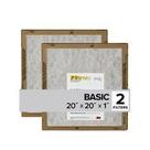Filtro de ar HVAC de panela plana 3M FPL02-2PK-24 20x1