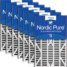 Filtro de ar HVAC Nordic Pure 15,8x24,3x7,6 cm MERV 12