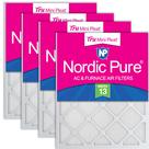 Filtro de ar HVAC Nordic Pure Tru Mini Pleat MERV 13 49x60x2 cm, pacote com 4 Filtro de ar HVAC Nordic Pure Tru Mini Pleat MERV 13 49x60x2 cm, pacote com 4
