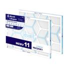 Filtro de ar LEVOIT MERV 11 para uso doméstico AC HVAC 16x25x1, pacote com 2