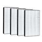 Filtro de ar Nispira F2 A2 True HEPA, pacote com 4, 23x5x34 cm
