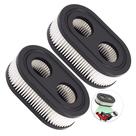 Filtro de ar Quskay 593260 para cortador de grama, reposição, 2 peças Filtro de ar Quskay 593260 para cortador de grama, reposição, 2 peças