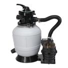 Filtro de Arena para Piscina VINGLI Tanque de 12 pulgadas con Bomba de 1/2HP 2642GPH