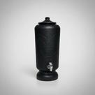 Filtro De Barro Filtrador Água Purificador Flor Preto 6l
