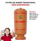 Filtro de Barro São Domingos Grande 6+6 Litros Completo Total 12 Litros