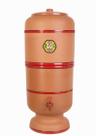 Filtro De Barro São João Tradicional 10L com 03 velas 03 boias 01 torneira 01 tampa COMPLETO