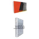 Filtro de cabine com carvao - audi a1 2010 a 2014 - akx1116c Filtro de cabine com carvao - audi a1 2010 a 2014 - akx1116c
